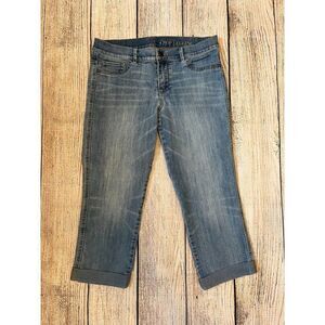 NY & C Cropped Denim Legging Size 8